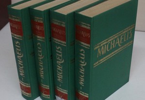 Conjunto de 4 Volumes " Dicionário Ilustrado Novo Michaelis "
