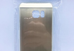 Capa de silicone dourada para Samsung S6 Edge Plus