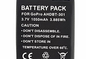 PRO004 - Bateria ahdbt-201/301 GoPro Hero 3, 3+
