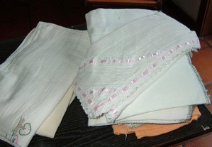 Fraldas em algodão