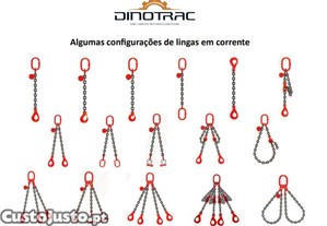 Correntes para grua ou m�quinas 