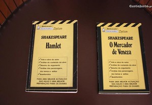 Livros pack de 2 Hamlet e o Mercador de Veneza