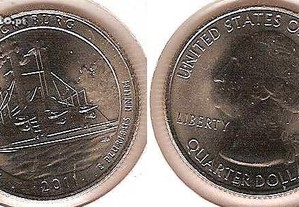 EUA - 1/4 Dollar 2011 "Vicksburg" - soberba