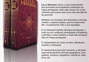 Lello universal - 2 volumes - novos