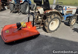 Mitsubichi MT180D 4WD,com corta mato de 1,10mts