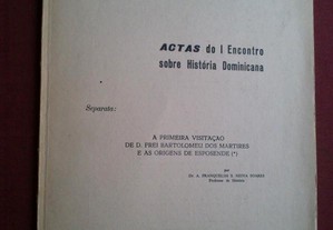Actas Do I Encontro Sobre História Dominicana-1979