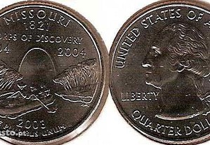 EUA - 1/4 Dollar 2003 "Missouri" - soberba