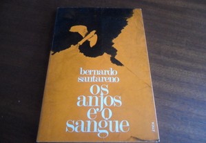 "Os Anjos e o Sangue" de Bernardo Santareno - 2ª Edição de 1974