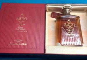Colecção Whiskey James Martin vintage seladas em caixa