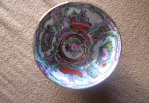 Taça porcelana chinesa fabricada em Macau