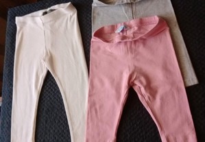 Lote 3 Peças Primark , 2 calções e 1 calças - 2 anos - Como novas