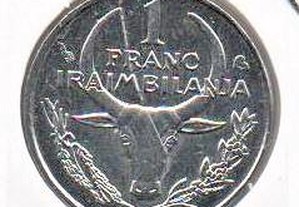 Madagáscar - 1 Franc 2002 - soberba