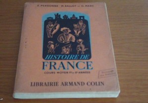 Histoire de France par E.Personne M.Ballot et G.Marc