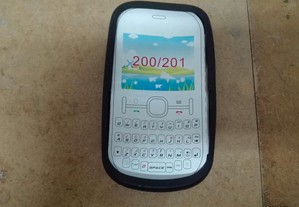 Capa em Silicone Gel Nokia Asha 200 / 201 Preta