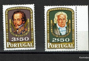Selos Portugal 1972-Afinsa 1168/1169 MNH-Variedade