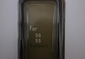 Bumper para iPhone SE / 5S / 5 de Silicone NOVO