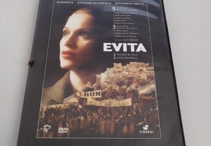 Dvd EVITA Filme com Madonna e António Banderas LegPT