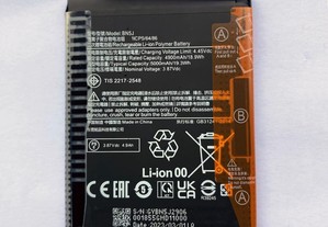 Bateria para Xiaomi Redmi Note 12 5G / Xiaomi Poco X5 5G - BN5J