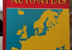 Livro Europa: Auto-Atlas _ Vintage
