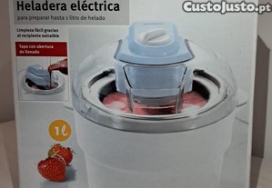 Mquina de fazer gelados SilverCrest nova.