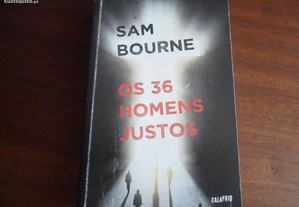 "Os 36 Homens Justos" de Sam Bourne