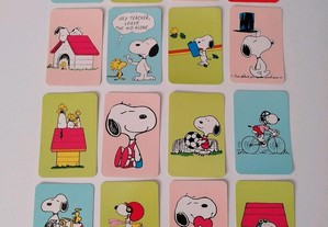 Série de 16 calendários de 1985 do Snoopy