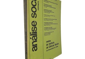 Análise Social (N.º 81-82 - Sobre a sociologia da estratificação social)