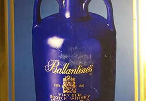 Whisky Ballantines Raro porcelana