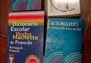 Dicionários de português /francês e francês /portu