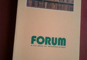 Forum-N.º 9/10-Janeiro/Julho 1991 Universidade do Minho