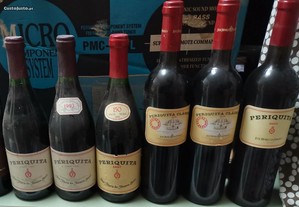 Garrafas de vinho vintage JMF - Primum e Periquita