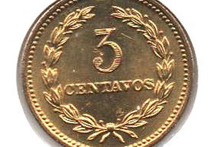 El Salvador - 3 Centavos 1974 - soberba
