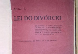 Notas à lei do divórcio