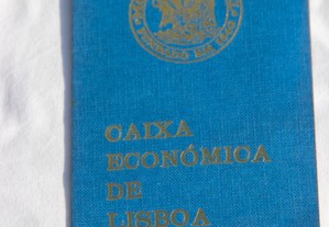 Caderneta Bancária Caixa Económica de Lisboa