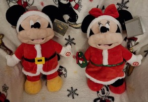 Peluche Disney Minnie Mouse / Mickey Mouse - natal