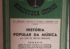 "História Popular da Música" - L de Freitas Branco