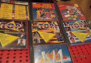 7 cds antigos de música diversa