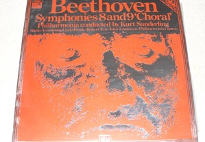 Beethoven Symphonies 8 and 9 -LP Duplo