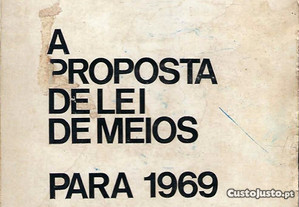 A Proposta de Lei de Meios para 1969