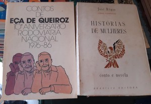 Obras de Eça de Queiroz e José Régio