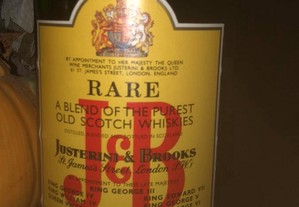 Garrafa 2 litros jb rare whisky com caixa