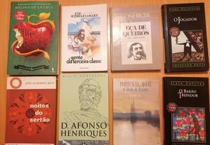 Livros diversos (vários preços)