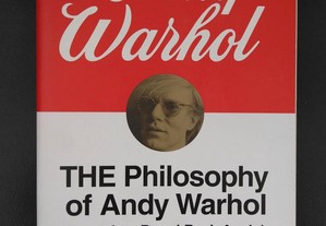 Livro "The philosophy of Andy Warhol [from A to B and back again]", de Andy Warhol
