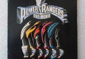 Caderneta de cromos vazia Power Rangers - The Movie - Merlin Collections