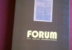 Forum-N.º 14-Julho 1993 Universidade do Minho