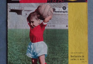Antiga Revista O Benfica Ilustrado nº 17 - 1959
