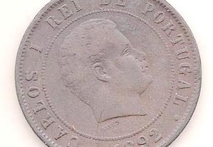 Moeda 20 Reis 1892