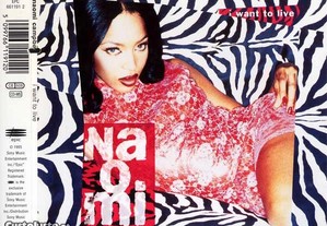 Naomi Campbell - I Want To Live - CD Maxi - 1994