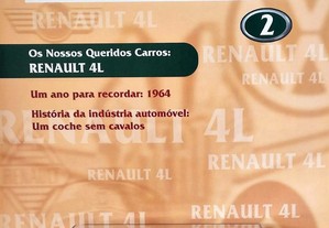 * Miniatura 1:43 Colecção Queridos Carros Nº 2 Renault 4L (1964) Com Fascículo