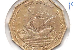 Belize - 1 Dollar 1990 - bela